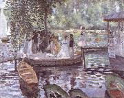 Pierre-Auguste Renoir Drawer Grenouilere oil painting on canvas